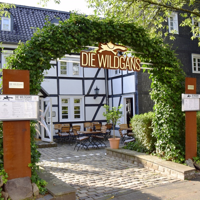 Restaurant Die Wilgans, Eingang Torbogen