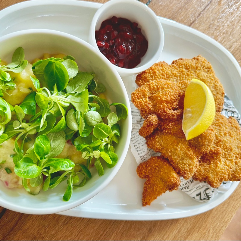 Restaurant Die Wilgans, Gericht, Backhendl Wiener Art