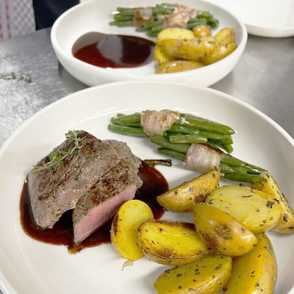 Restaurant Die Wilgans, Gericht, Lammrücken