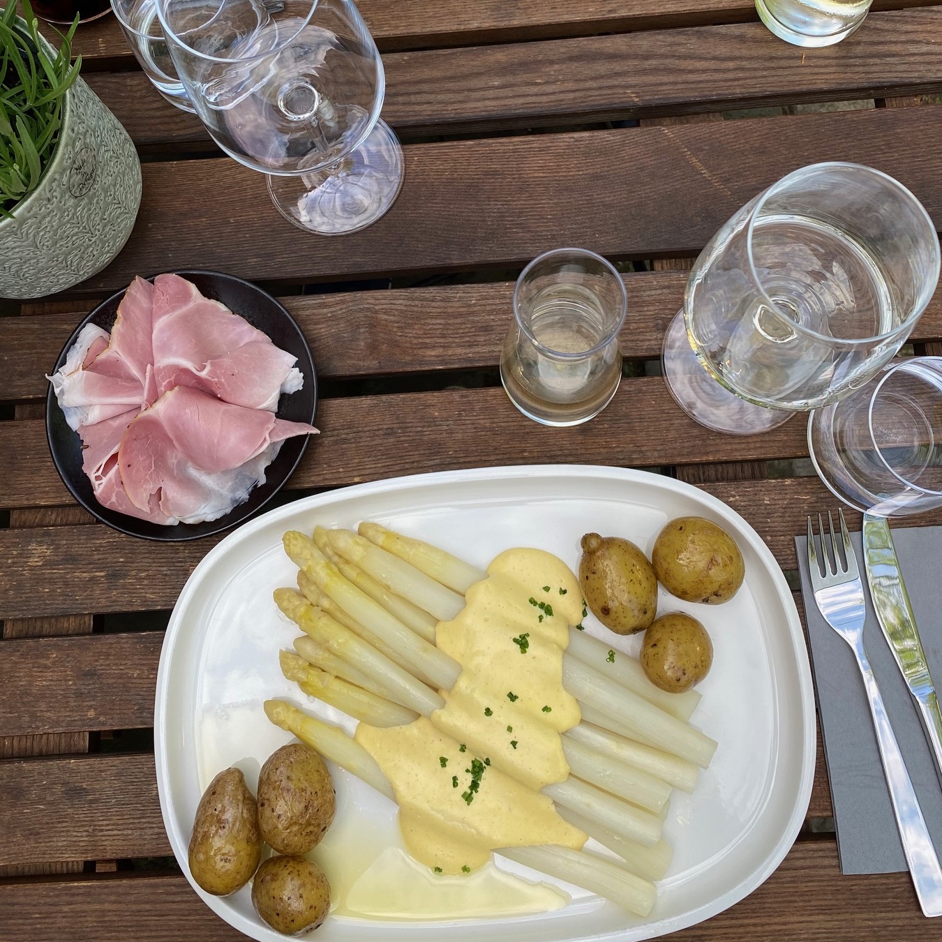 Restaurant Die Wilgans, Gericht, Spargel