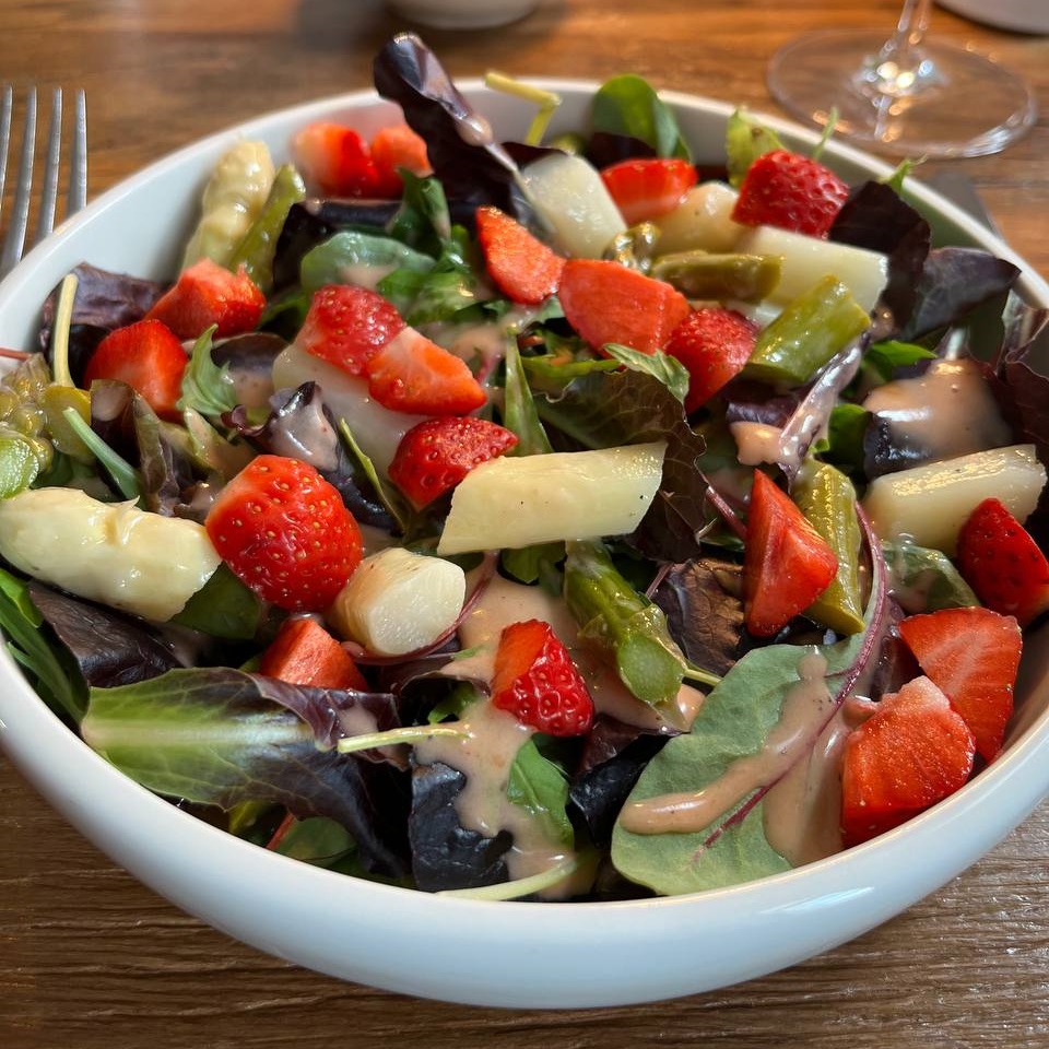 Restaurant Die Wilgans, Gericht, Wildkräutersalat