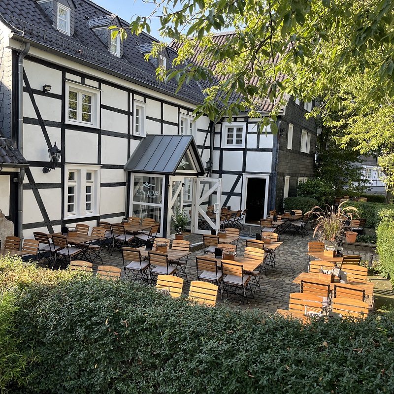 Restaurant Die Wilgans, Gericht, Biergarten